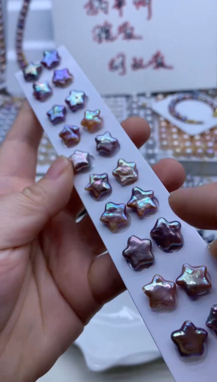 未镶嵌淡水珍珠耳饰淡水珍珠耳饰多样性发其一