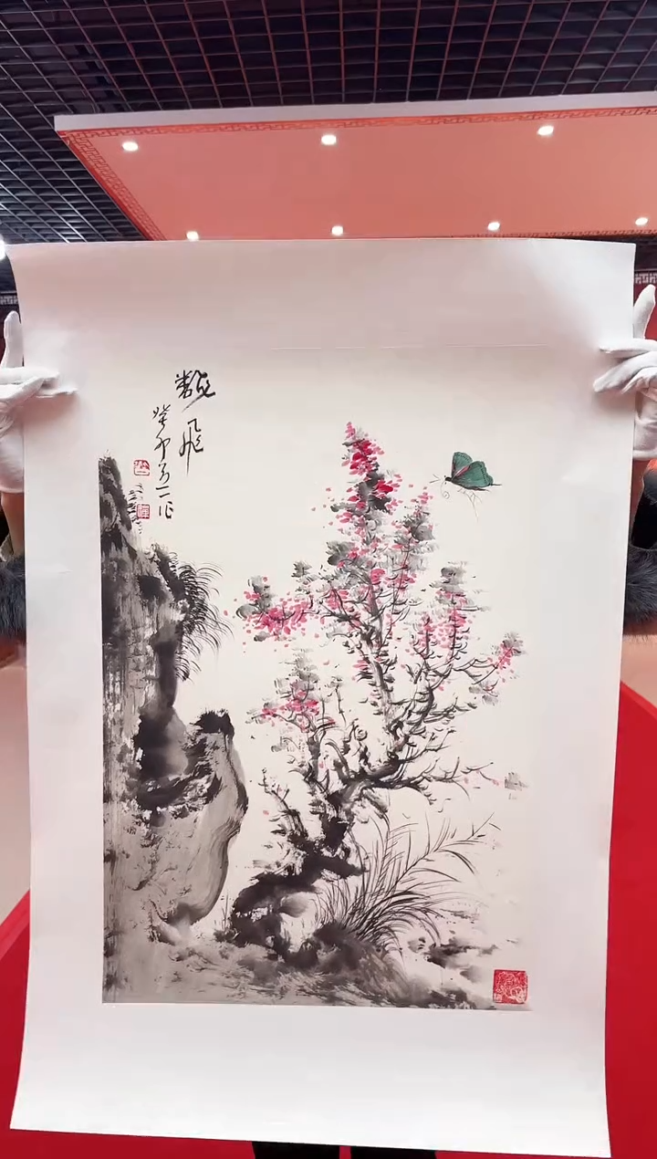 【闪购商品】国画道一老师亲笔绘画作品D5