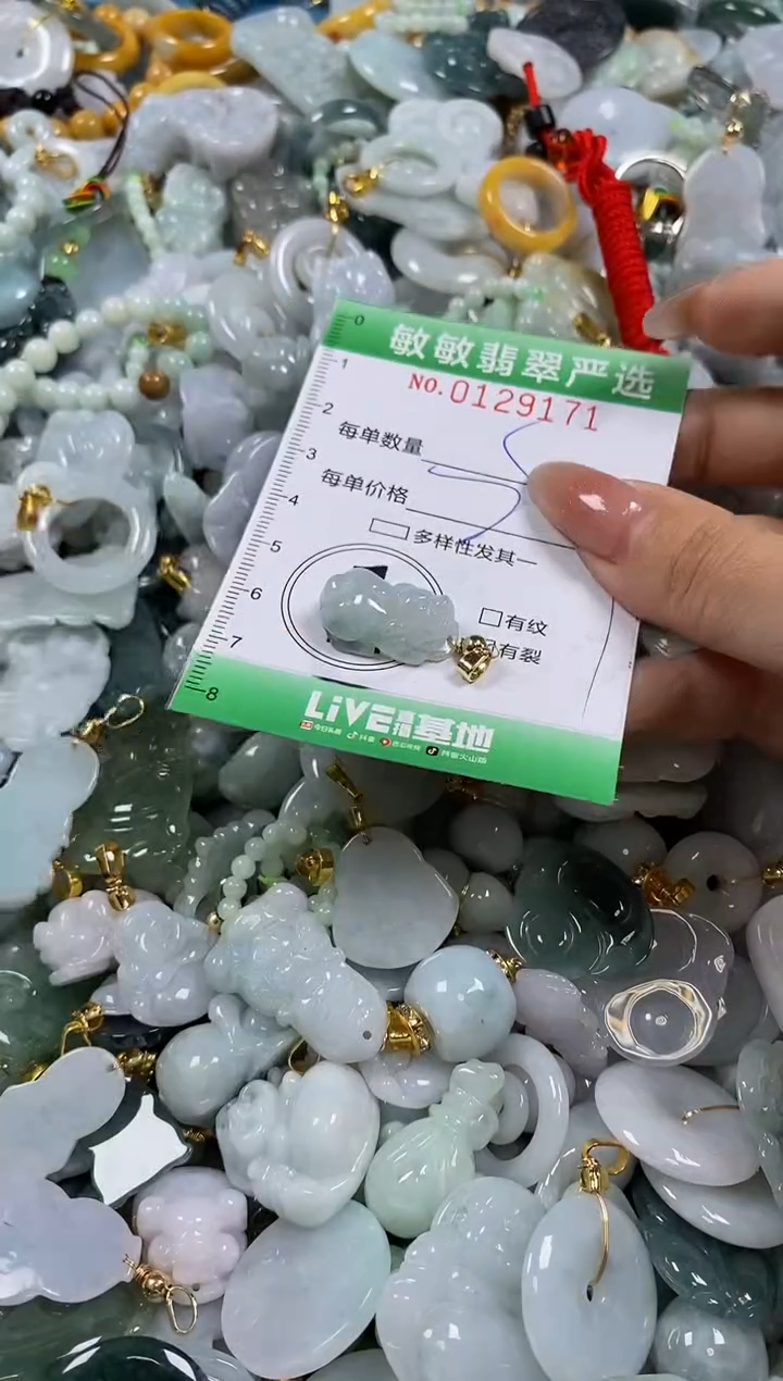 【闪购商品】翡翠颈饰未镶嵌闪购0129171