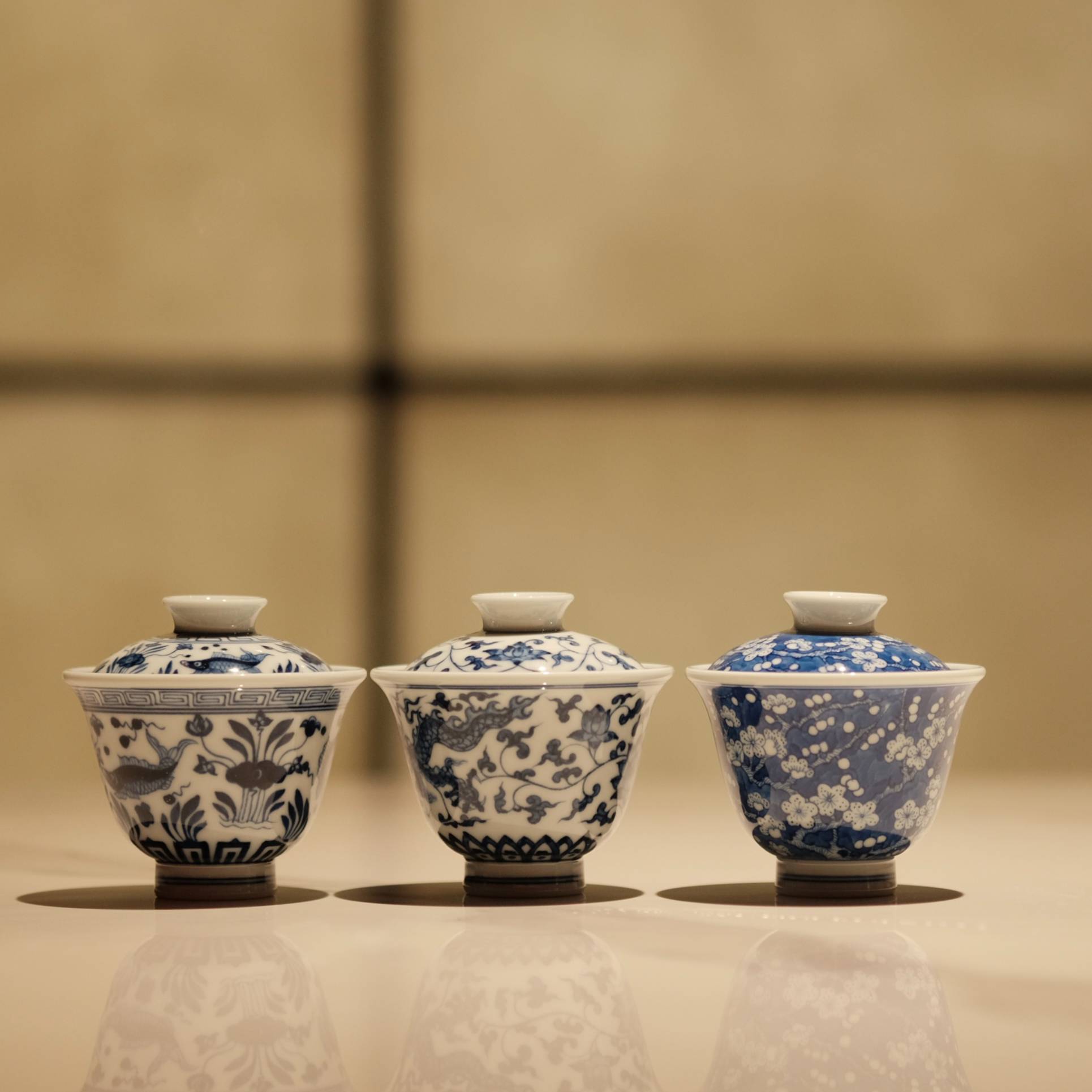 归荼茶事x半斋丨《仿古青花小盖碗》