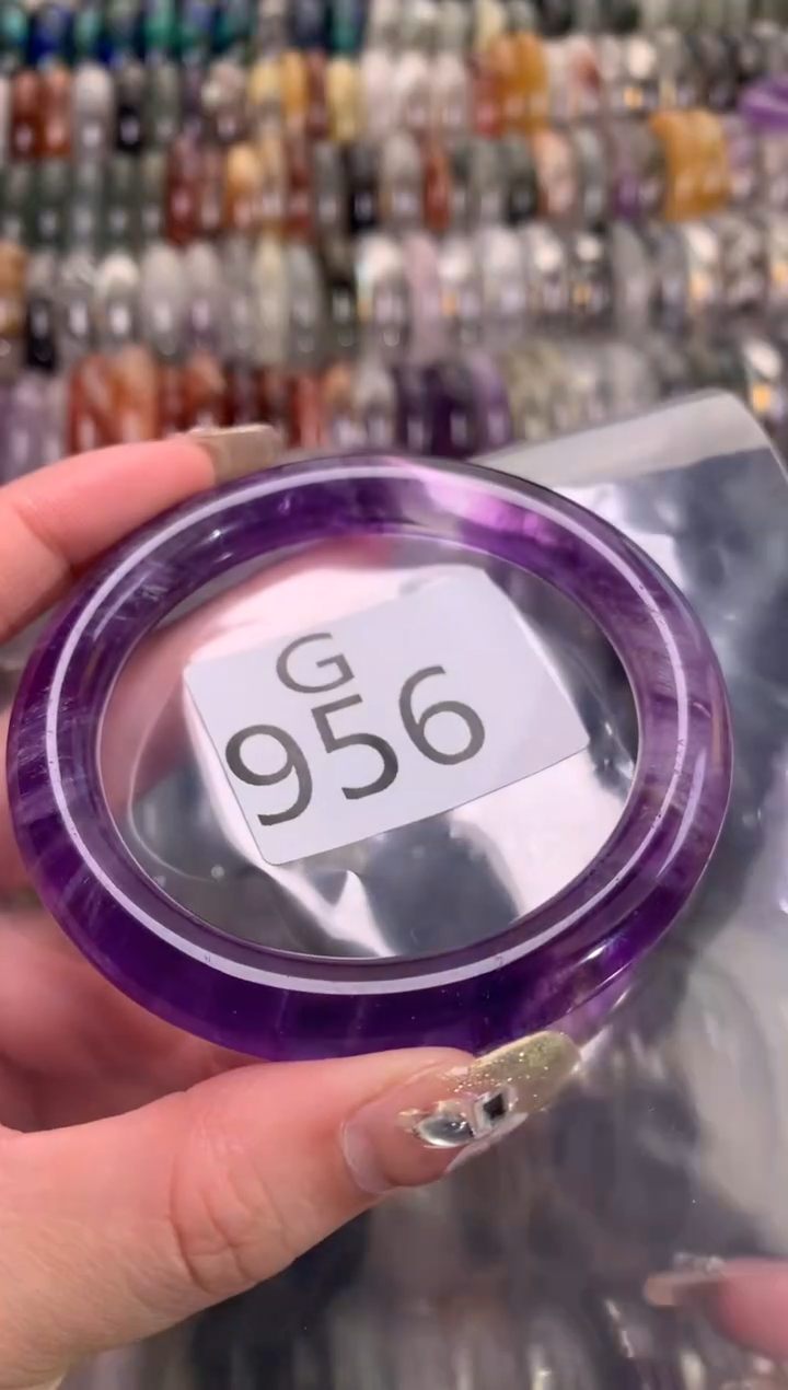 【闪购商品】水晶水晶手镯未镶嵌956-60