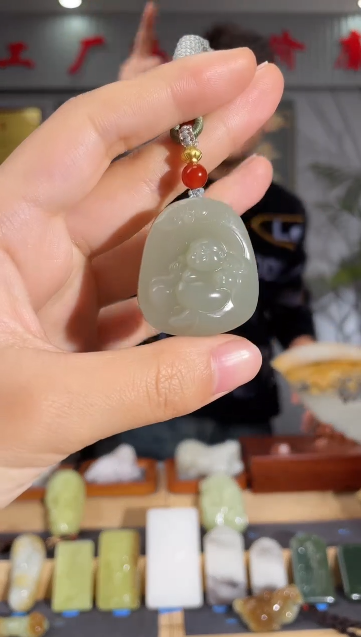 【闪购商品】和田玉颈饰未镶嵌拍一发一 多样性发货
