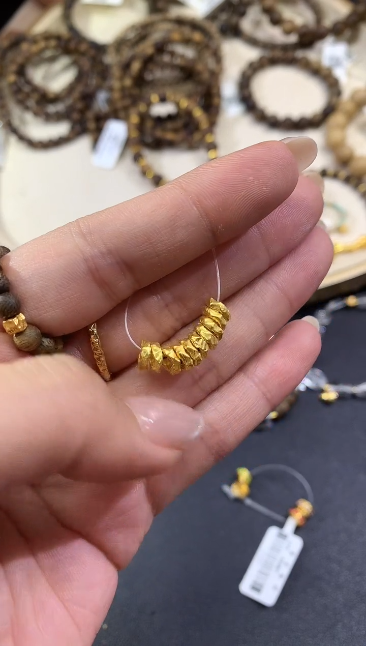 吊坠(不含链)定制足金A366|多样性发货一件|一颗|卡7|115