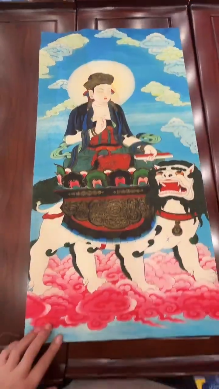 卷轴画唐卡16110
