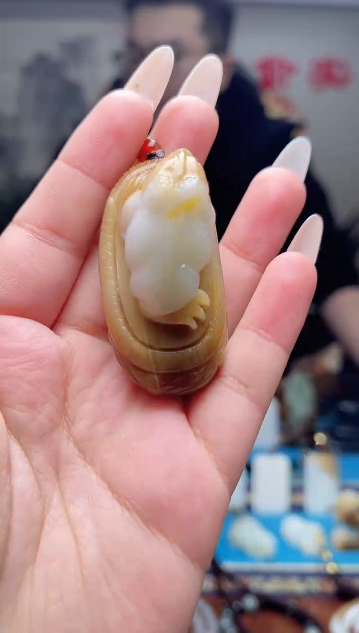 【闪购商品】和田玉挂件未镶嵌1