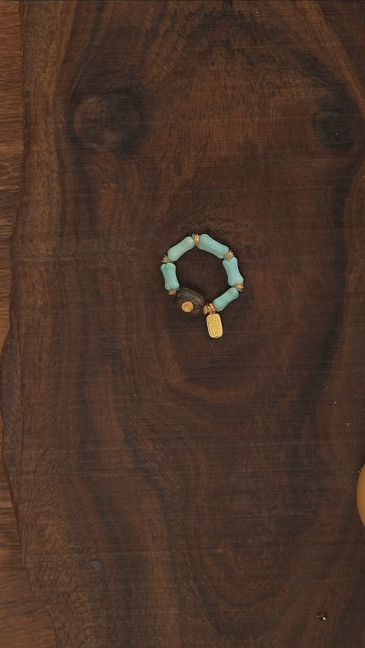 【闪购商品】绿松石戒指18K金镶嵌s2583-定制