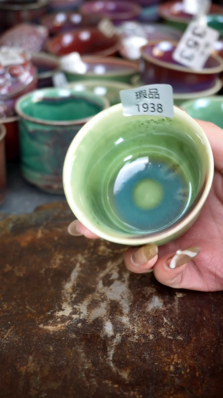 【闪购商品】摆件钧瓷手工茶器窑变