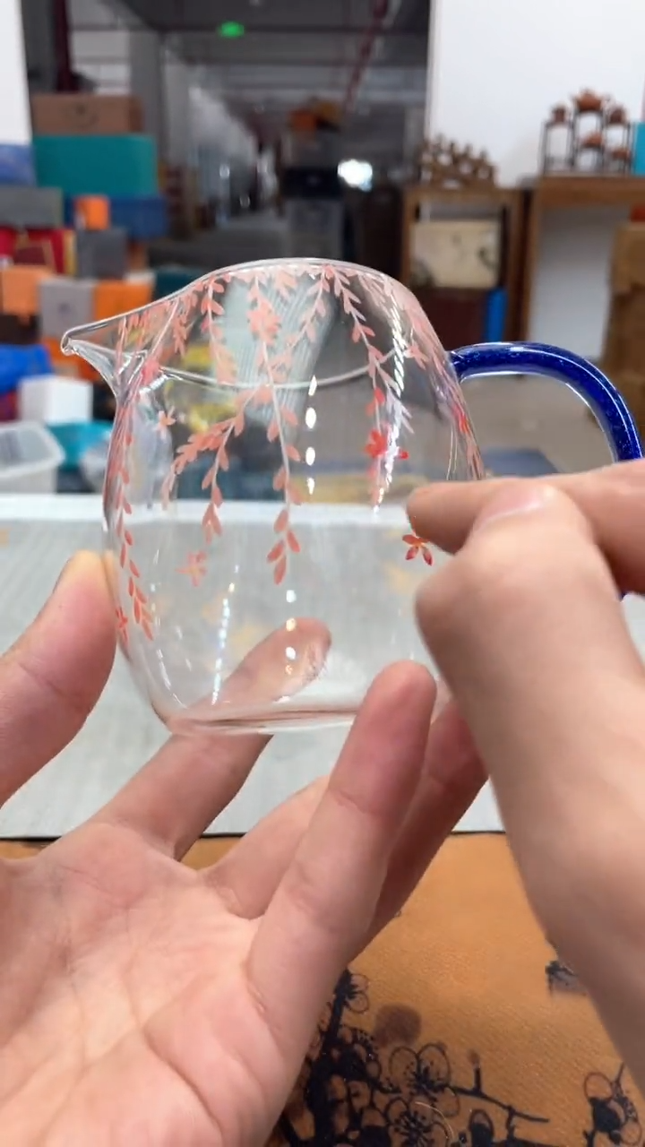 【闪购商品】瓷片@@@@@@@@@@玻璃公道杯