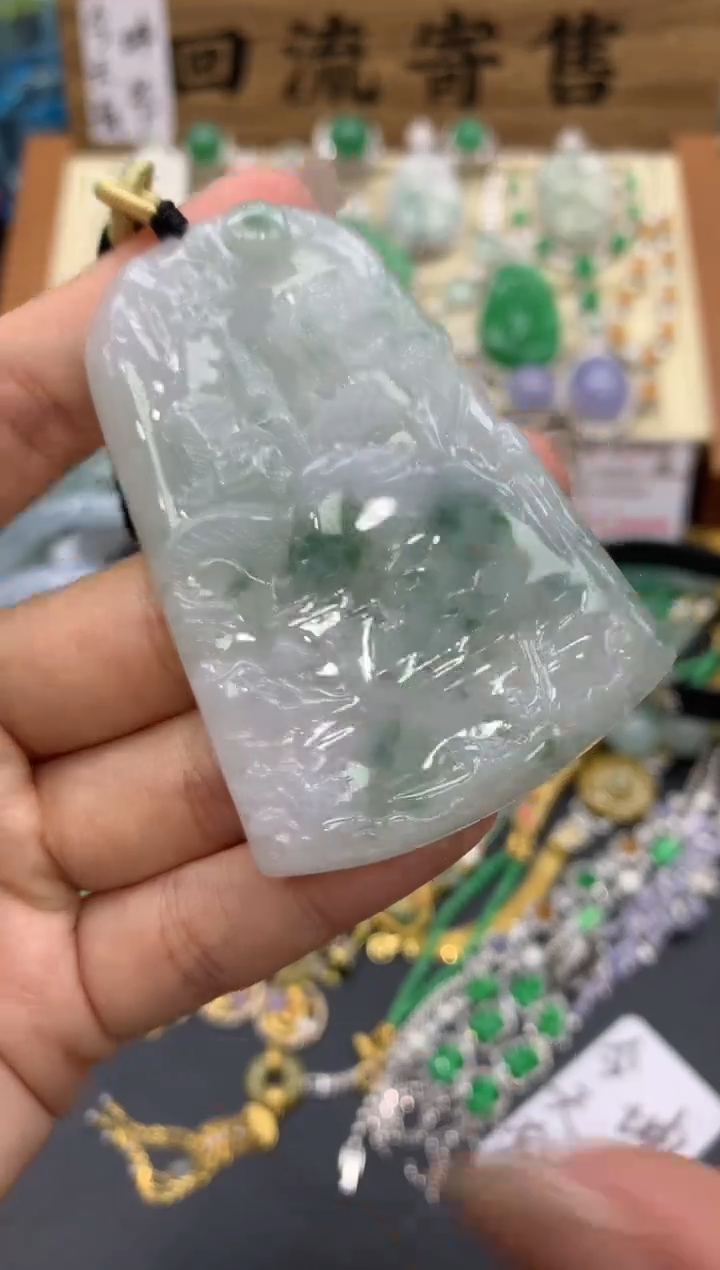 【闪购商品】翡翠颈饰未镶嵌200-中国好珍宝