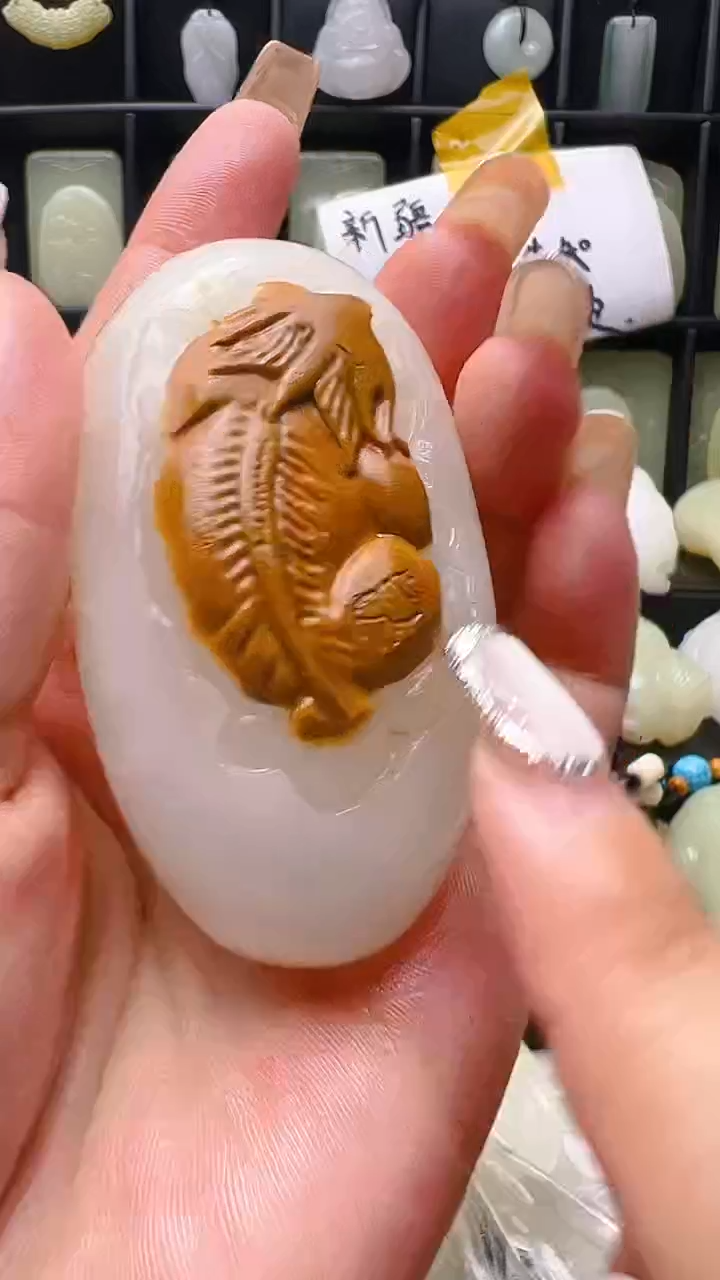 石材奇石，手把件