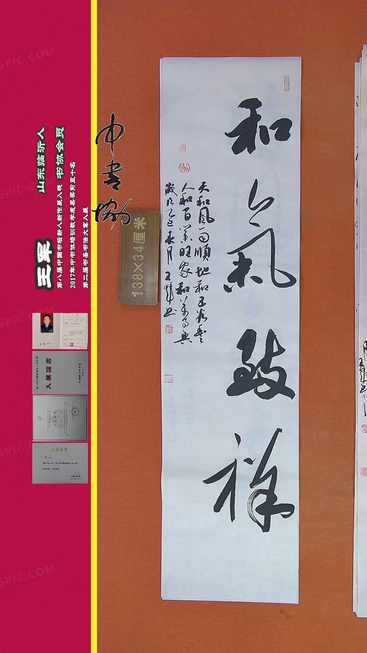 【闪购商品】书法314王军书法作品