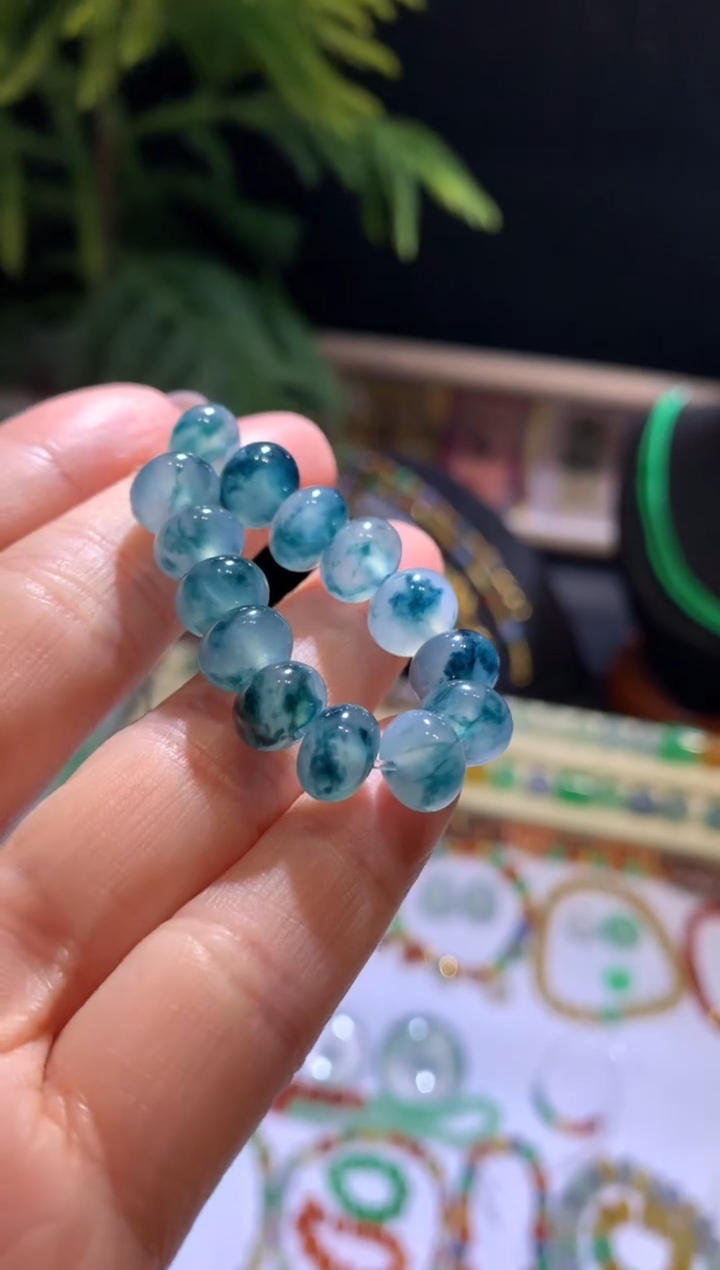 【闪购商品】定制翡翠未镶嵌珠子16800+840