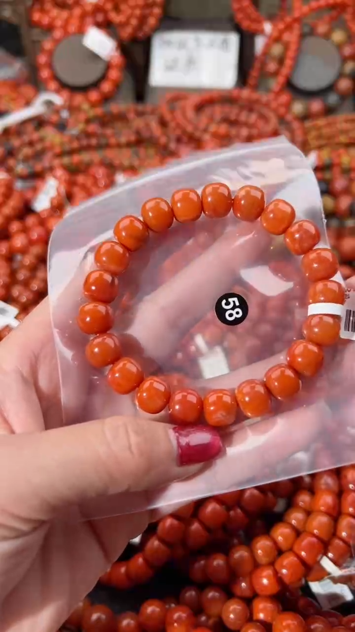 【闪购商品】南红玛瑙手串未镶嵌10+