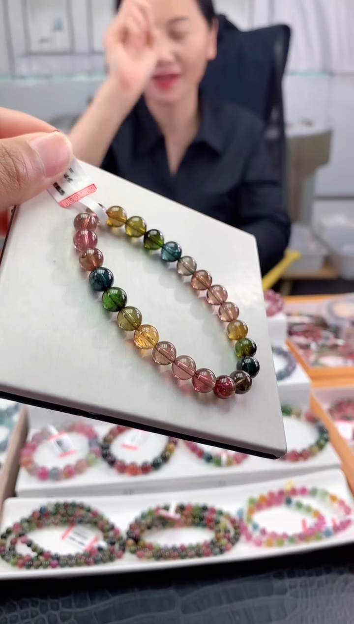 手串未镶嵌碧玺 多样性发一条