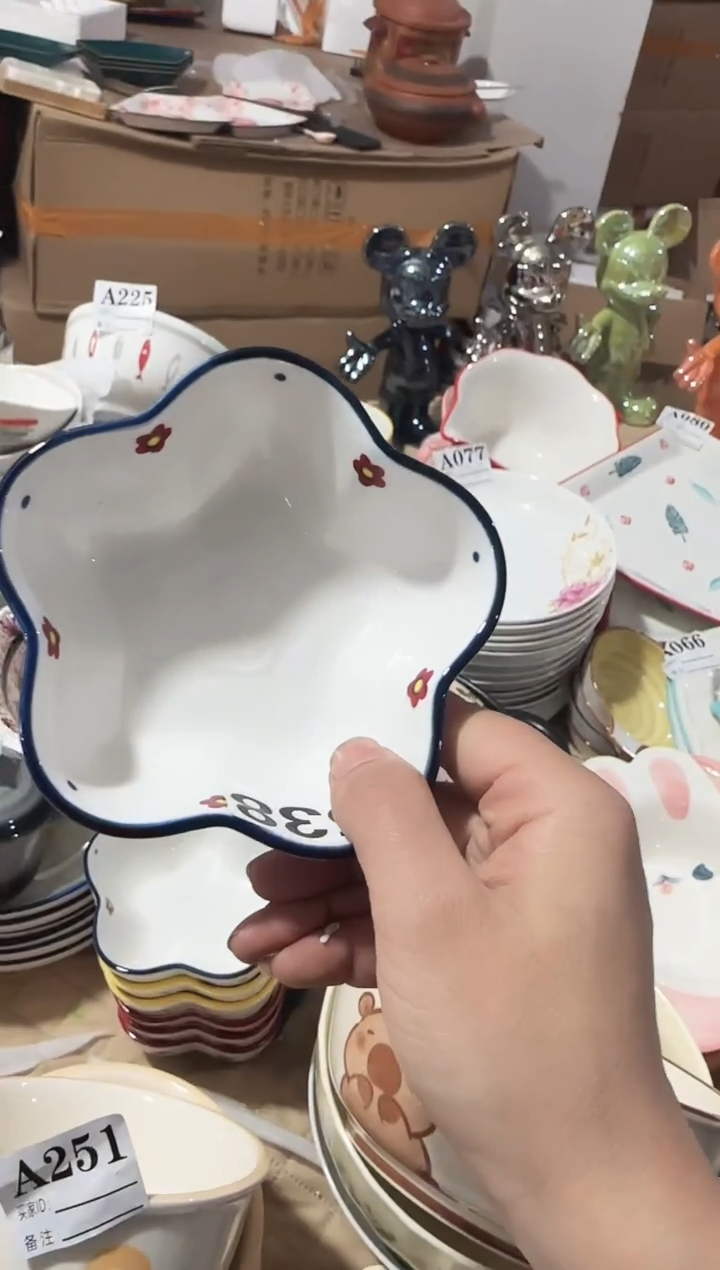 【正品】【4.75寸★4个】孤品黑点针眼属正常基本无暇介意慎拍破损包赔