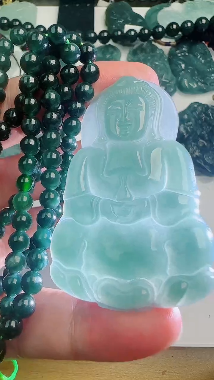 翡翠未镶嵌颈饰11111111111