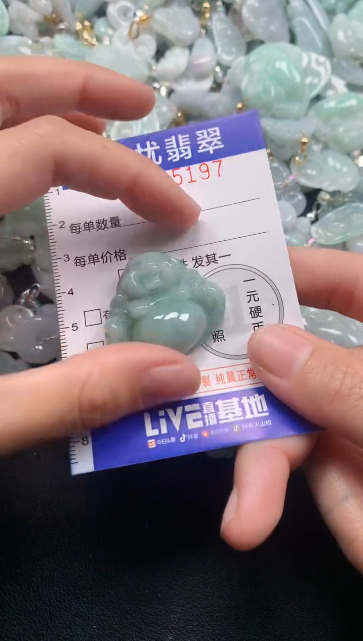 颈饰未镶嵌翡翠5197