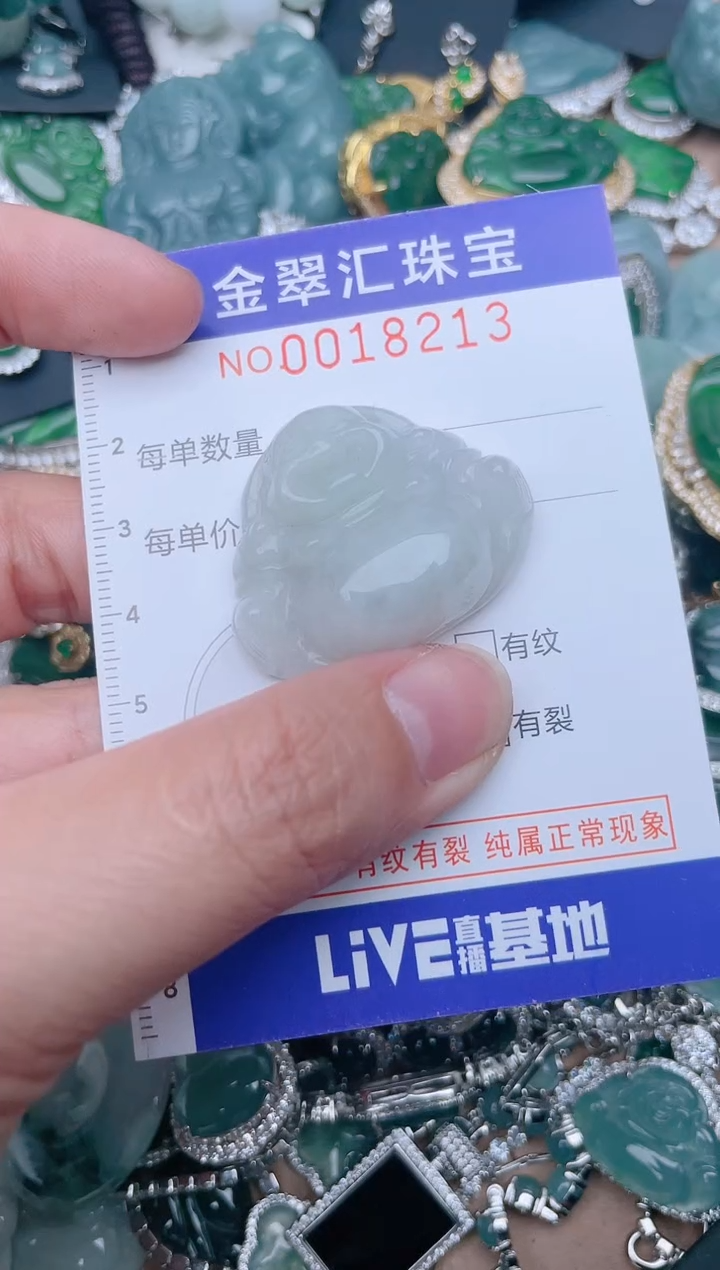 【闪购商品】翡翠颈饰未镶嵌18213.......1