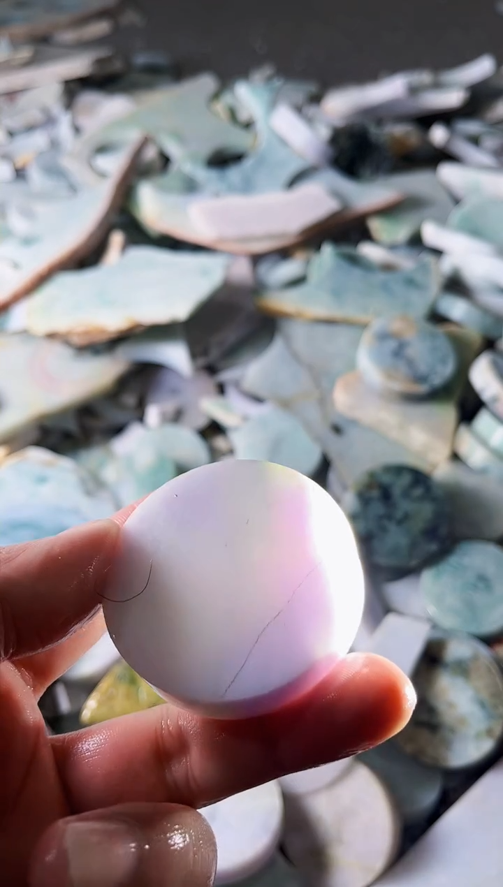 【闪购商品】翡翠耳饰未镶嵌翡翠A货郭壹438