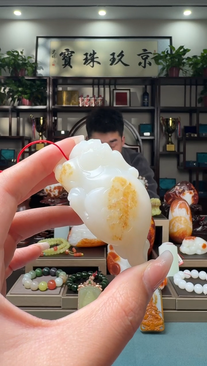 【闪购商品】和田玉手把未镶嵌111xjl