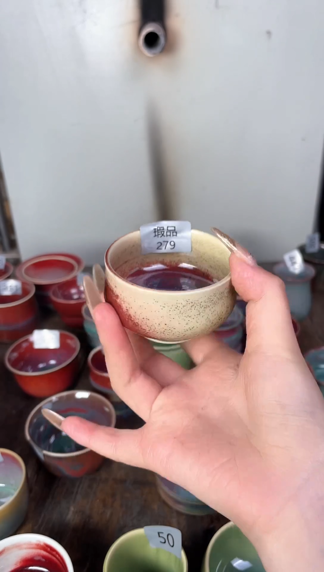 【闪购商品】摆件钧瓷手工茶器窑变