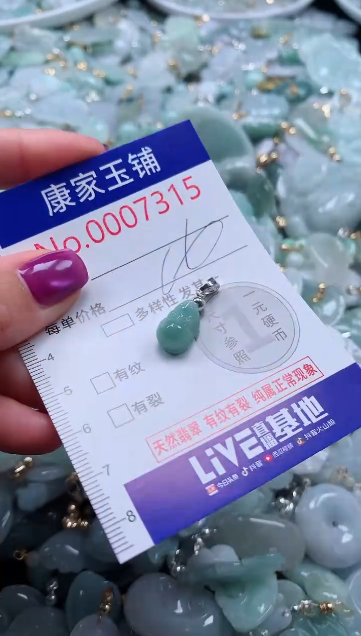 颈饰未镶嵌翡翠7315