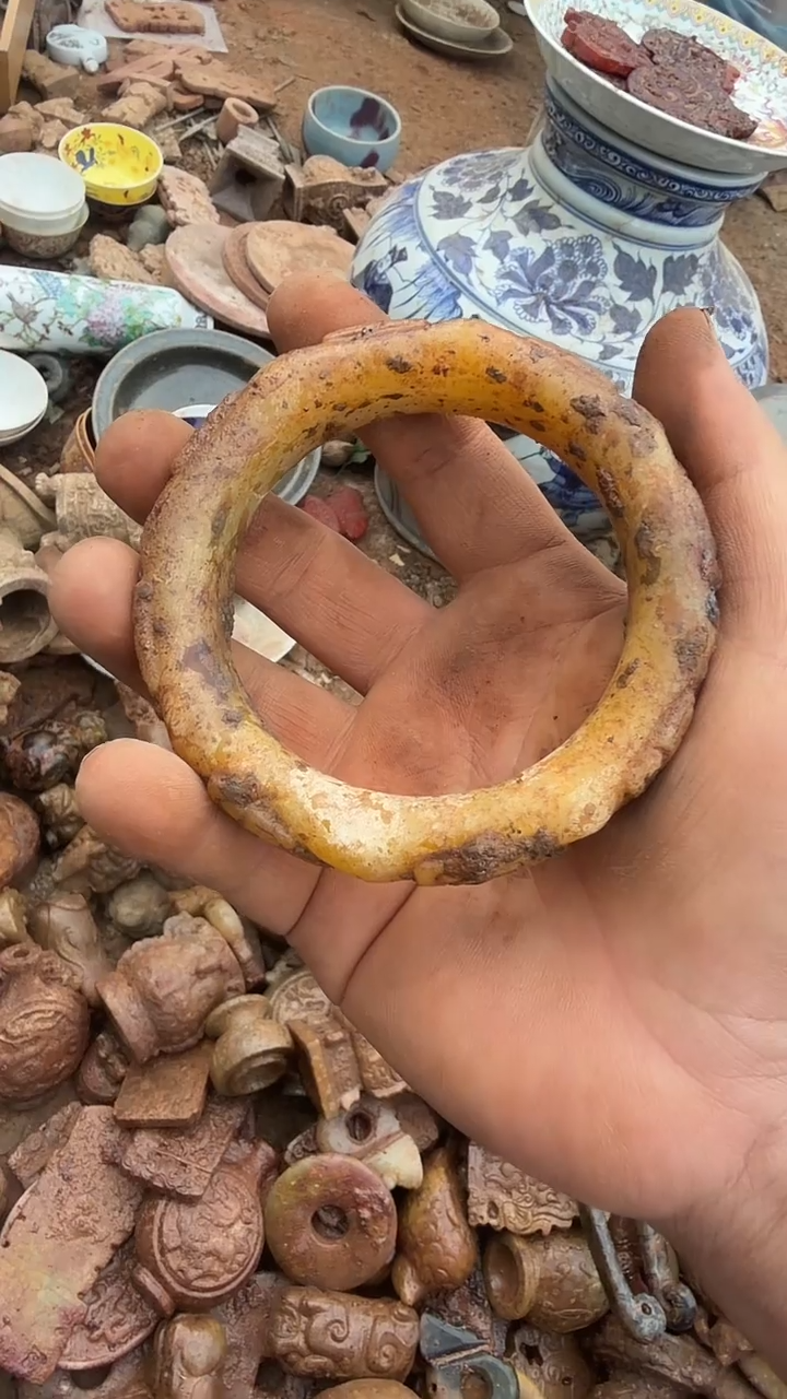 未镶嵌和田玉把件浅**语 和田玉 把件