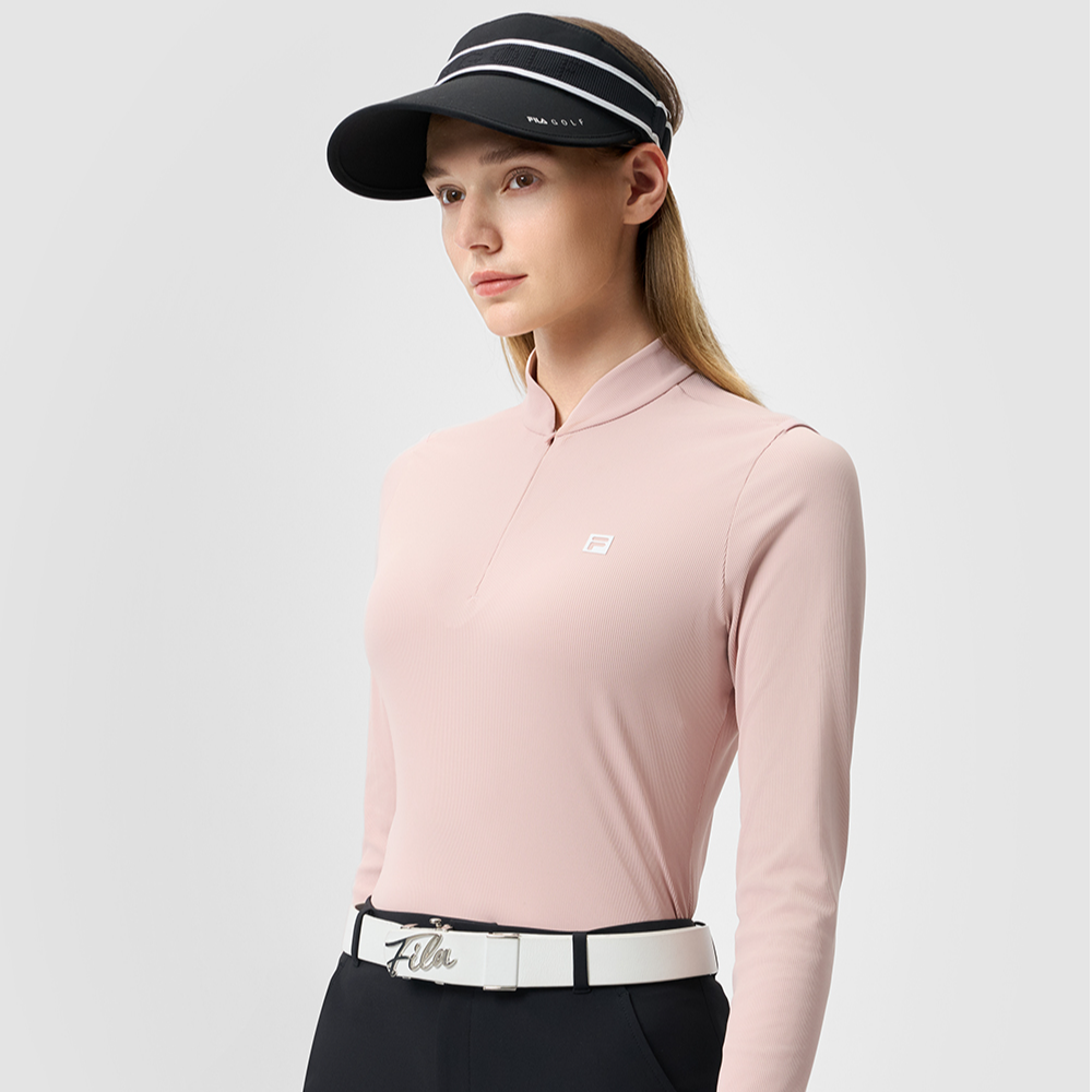 Fila/斐乐女士春季新款【高尔夫优雅精致】立领运动上衣A11W515202F