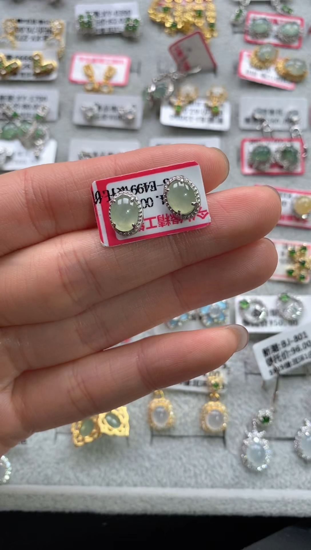 【闪购商品】翡翠戒指银S925镶嵌11111--1