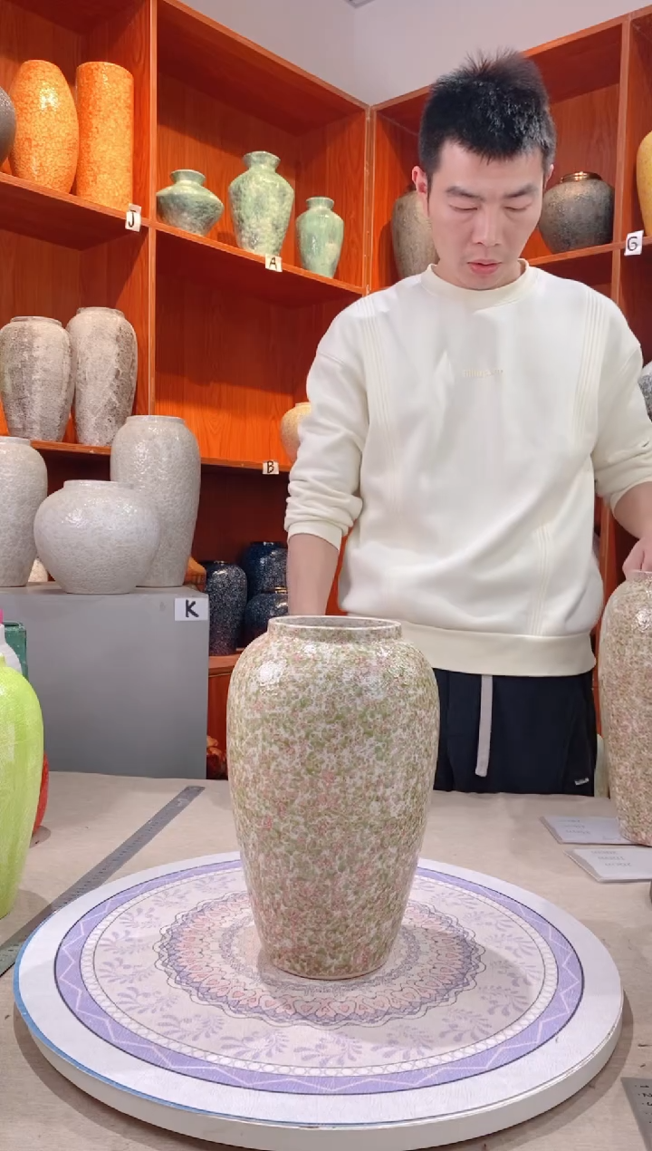 【闪购商品】瓶绿野仙踪中号   陶瓷花瓶 无花