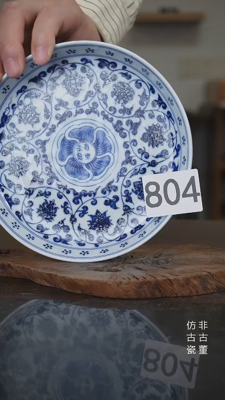 景德镇手工手绘陶瓷微瑕