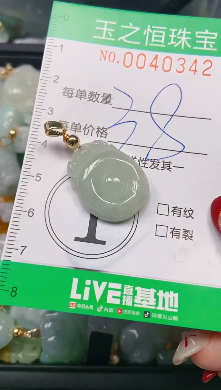 【闪购商品】翡翠颈饰未镶嵌闪购0040342