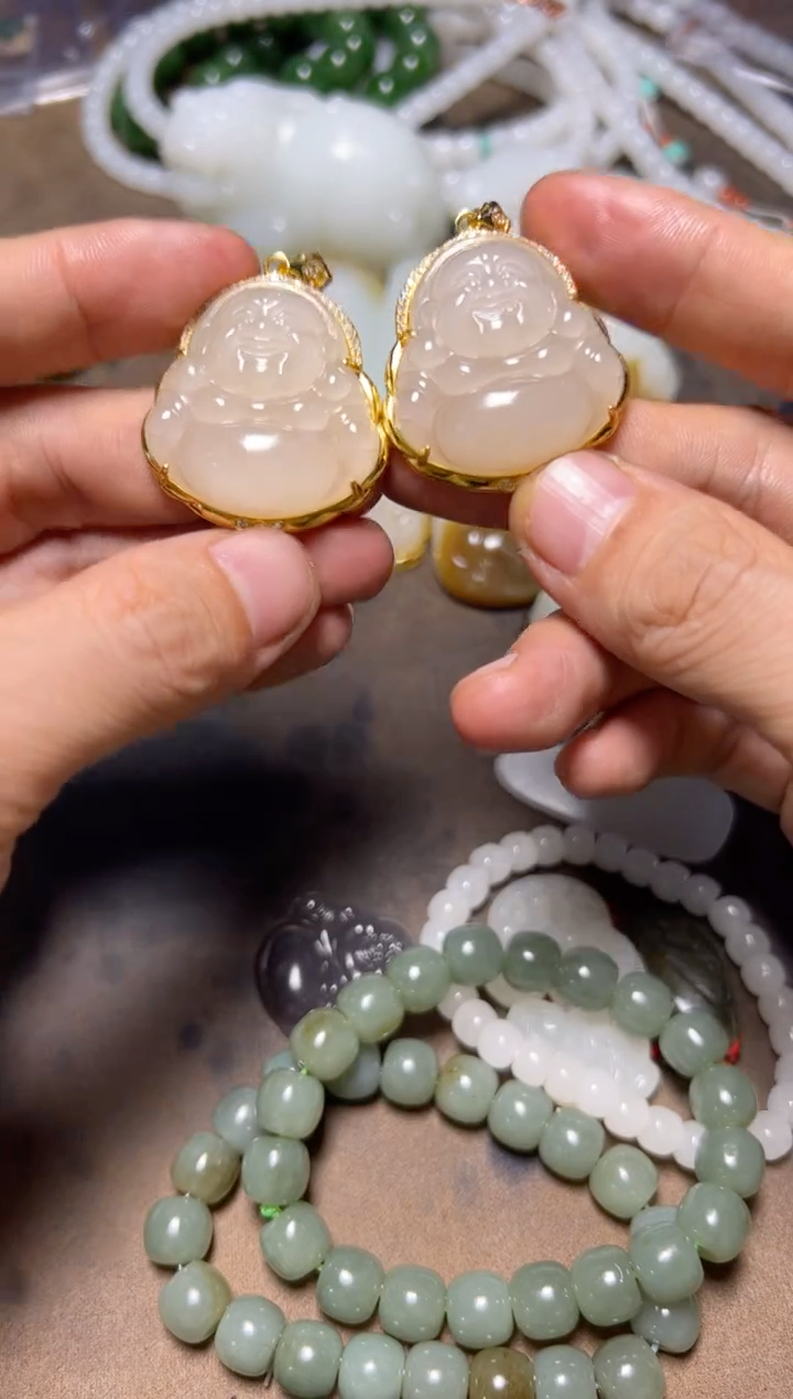 【闪购商品】和田玉颈饰未镶嵌挂件