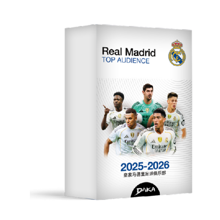 2024-25 DAKA 皇马 队盒 足球球星卡（代拆）