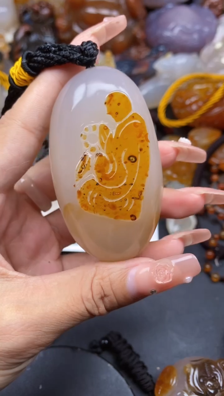 【闪购商品】玛瑙/玉髓颈饰未镶嵌ll