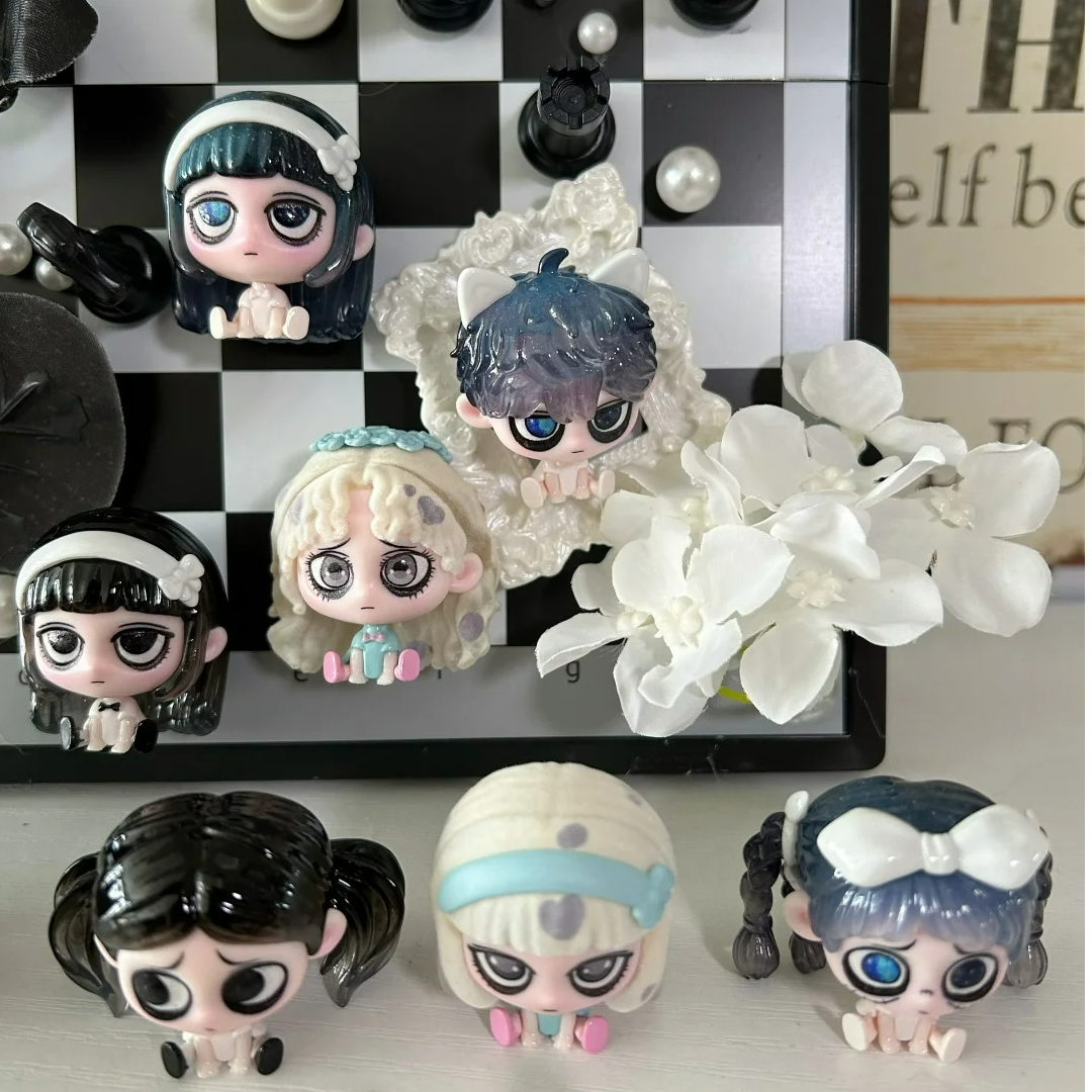 【现场代拆】KIKI排排坐萌粒盲袋盲盒手办挂件