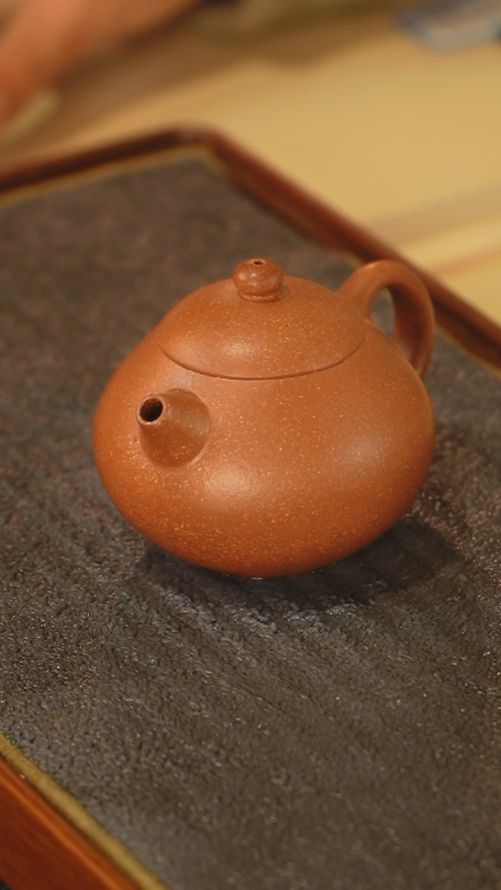 【闪购商品】紫砂茶壶蟹黄段文旦Y