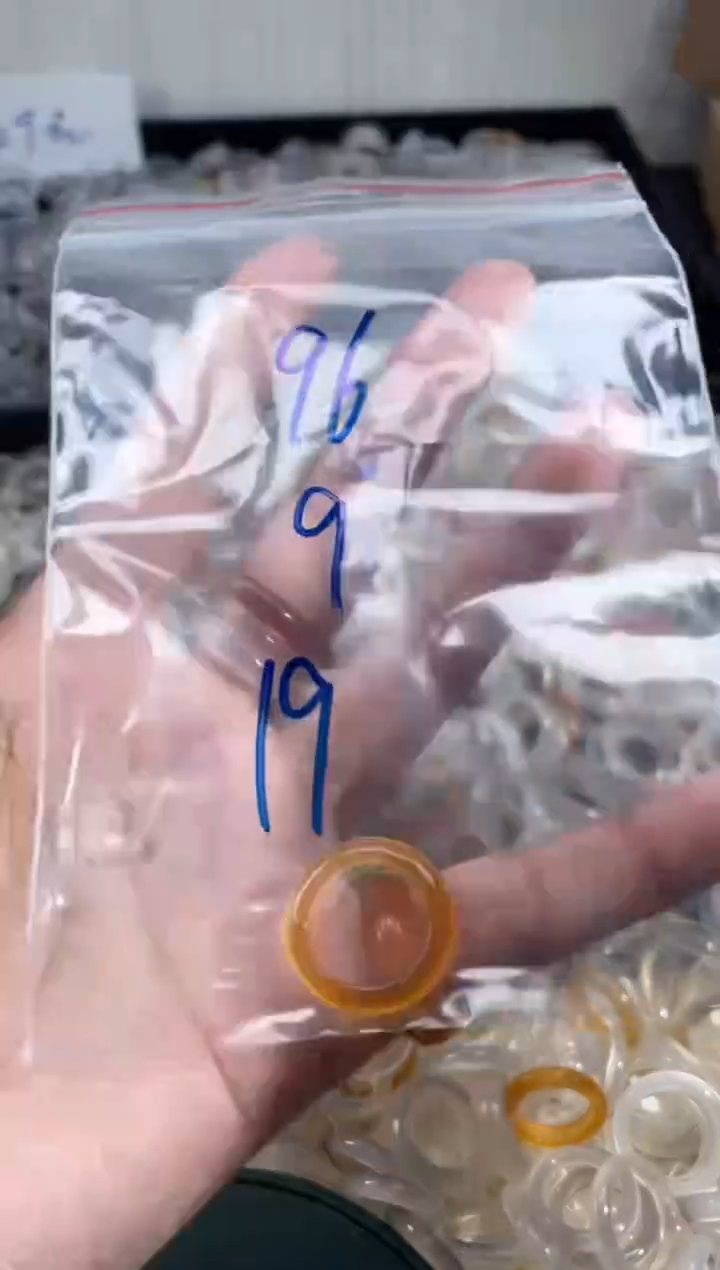 玛瑙/玉髓戒指未镶嵌96