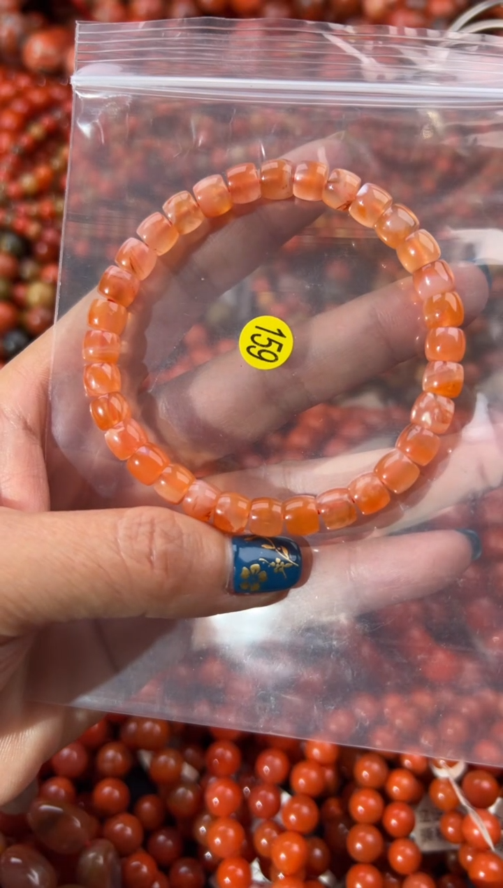 未镶嵌手串南红玛瑙7+