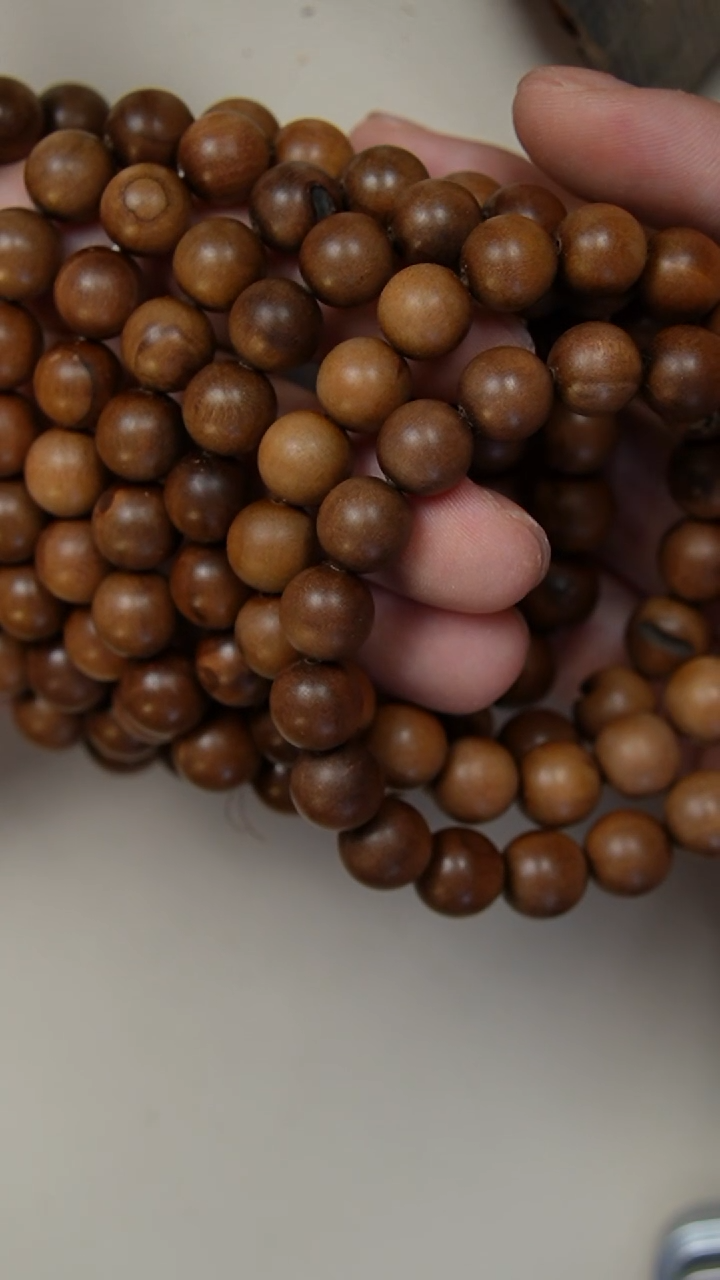 【闪购商品】檀香木手串/手链老山檀香1.0圆珠多样式发其一瑕疵