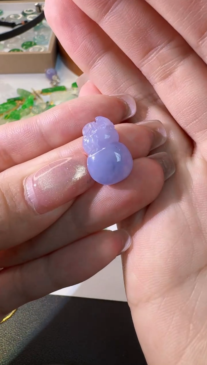 【闪购商品】翡翠颈饰未镶嵌缅甸翡翠A货吊坠
