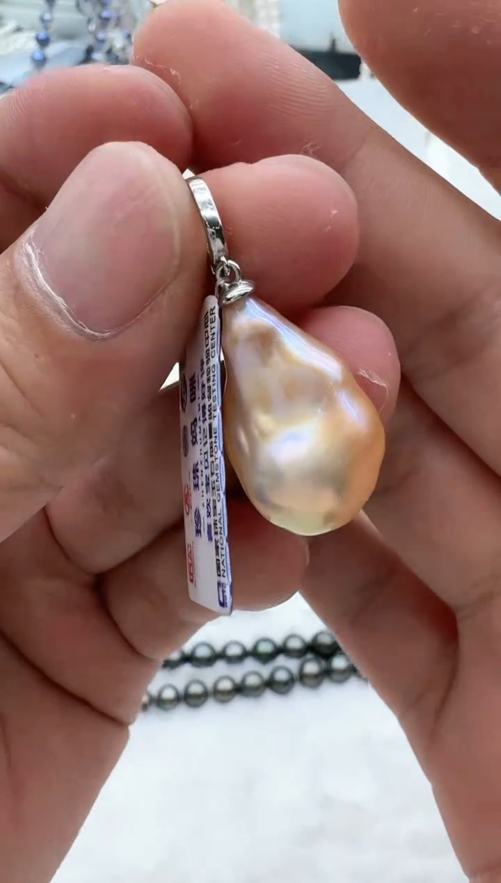 【闪购商品】淡水珍珠颈饰未镶嵌非基地发货不带证书