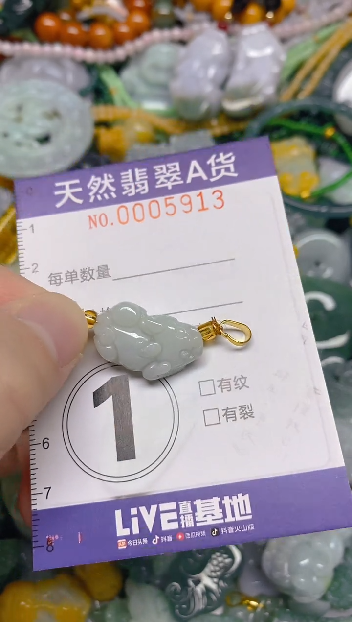 颈饰未镶嵌翡翠0005913