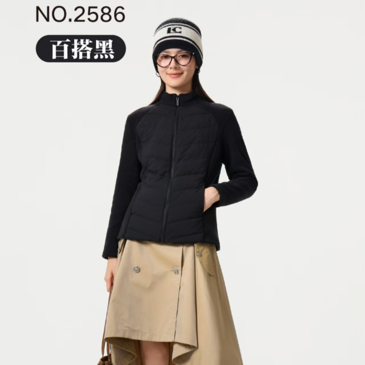 【主播专属】2586前羽绒+澳粒绒轻盈羽绒女外套