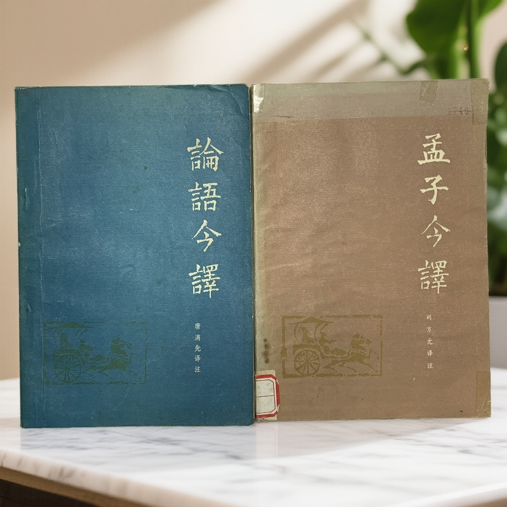 8新  论语今译孟子今译江西人民出版社1982年1版1印 C