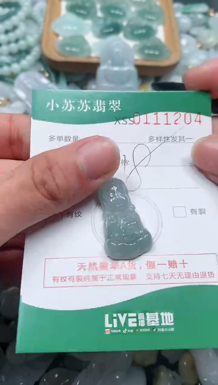 【闪购商品】翡翠颈饰未镶嵌闪购商品0111204