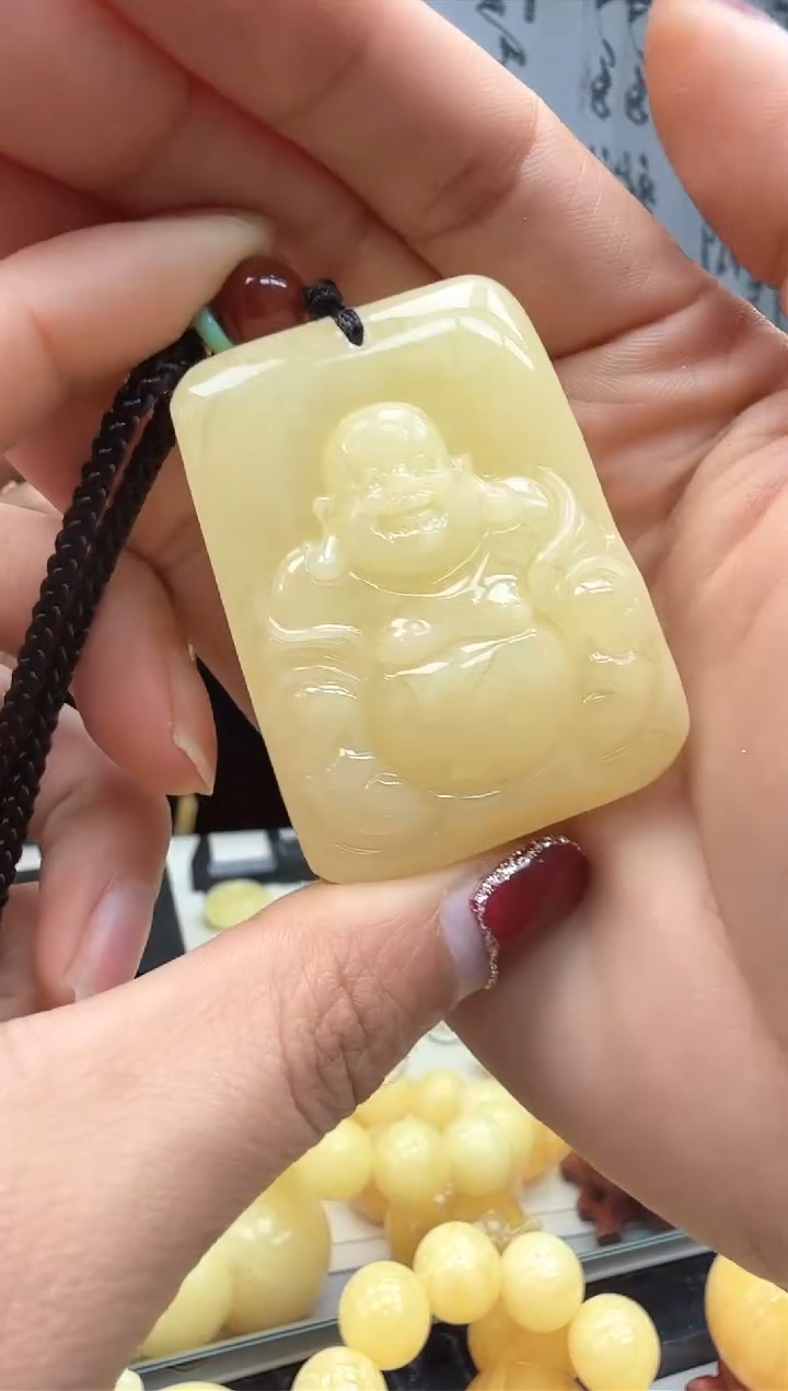 【闪购商品】琥珀裸石未镶嵌挂坠