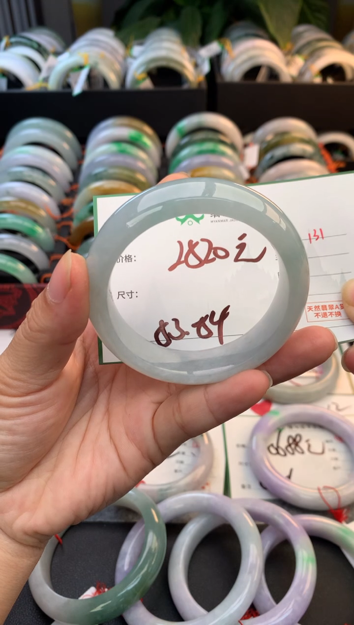 未镶嵌定制翡翠g****q毛货需精细抛光+多样性拍1发1