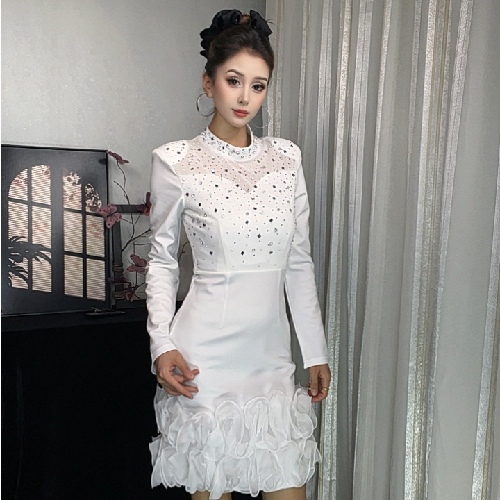 80301【包邮】新款时尚气质女装短款连衣裙