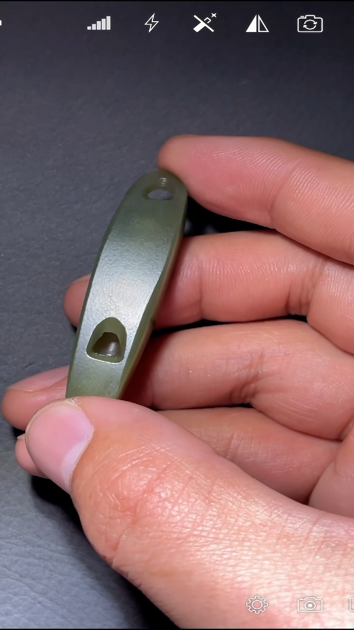 未镶嵌和田玉挂件TJ 口哨